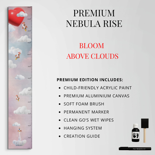 Up We Grow Premium Nebula Rise Dibond DIY wall art kit