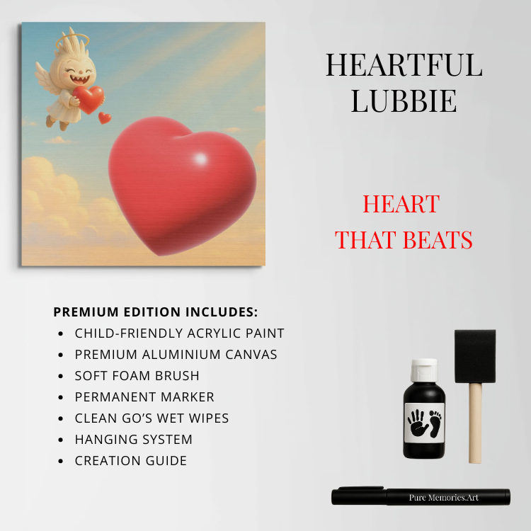 Memory Edition Heartfull Lubbie Dibond keepsake wall art