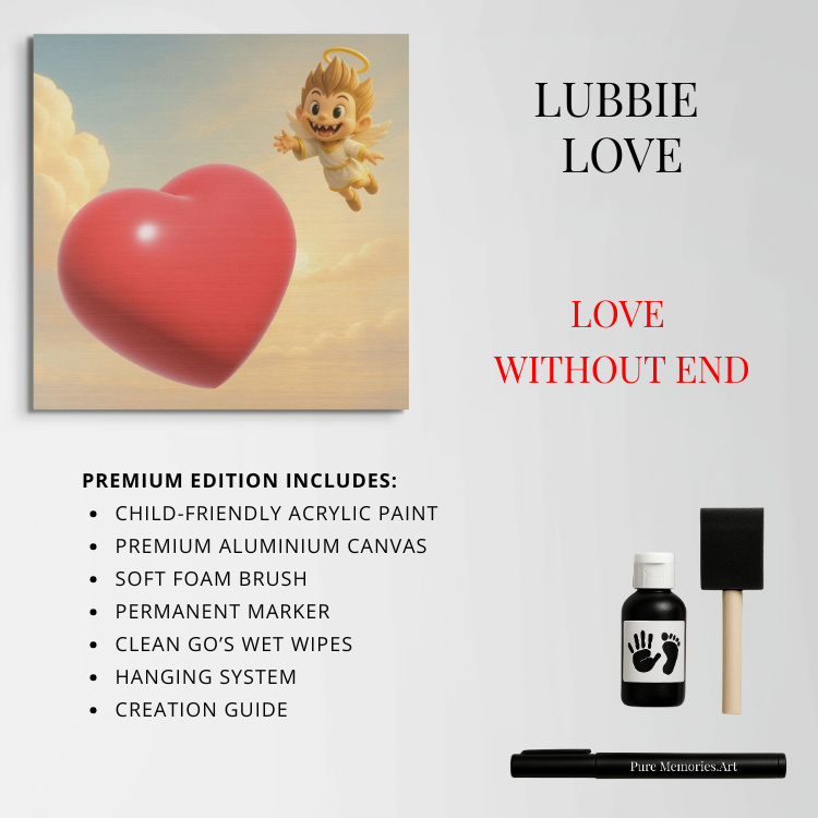 Memory Edition Lubbie Love Dibond keepsake wall art